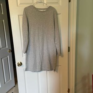 Gray Amazon Essentials sweatshirt dress. Size M. Never worn.